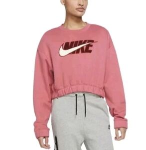 Nwt Nike Archaeo Pink Crewneck Sweatshirt Size Medium